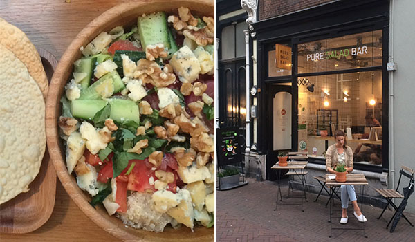Lunch/Diner bij Haka Pure Salad Bar in Delft